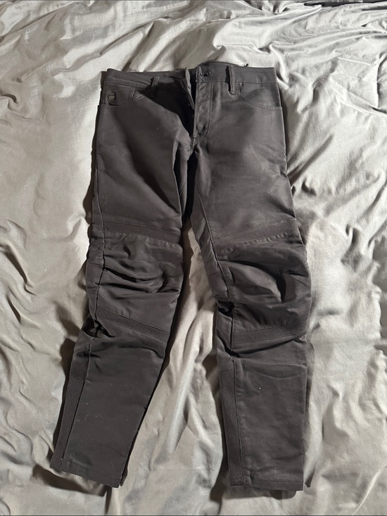 G-Star Other - G-Star Black Cargo Pants with Articulated Knees 3D Slim Motac Deconstructed